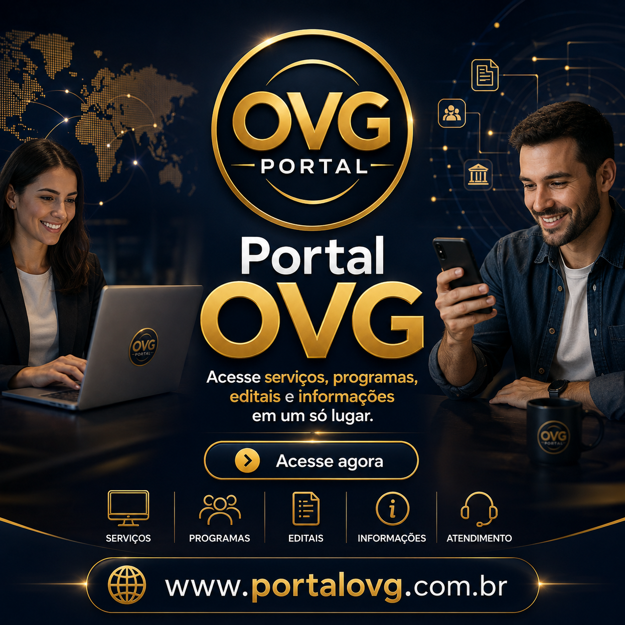 Portal OVG — acesse serviços, programas, editais e informações em um só lugar